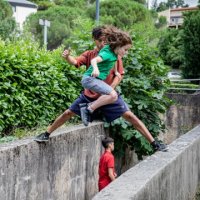 Stage de parkour avec la cie Oncore